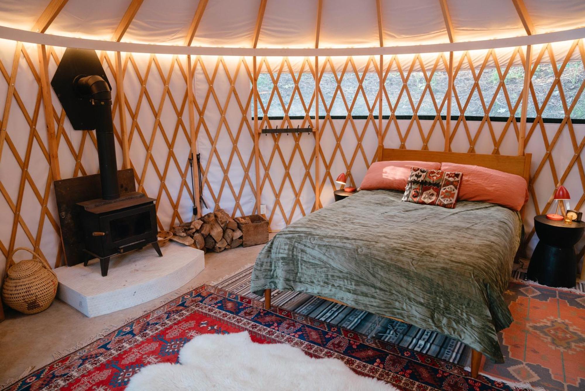 فندق Magical Yurt In The Woods - 2 Miles From Town مدينة نيفادا المظهر الخارجي الصورة