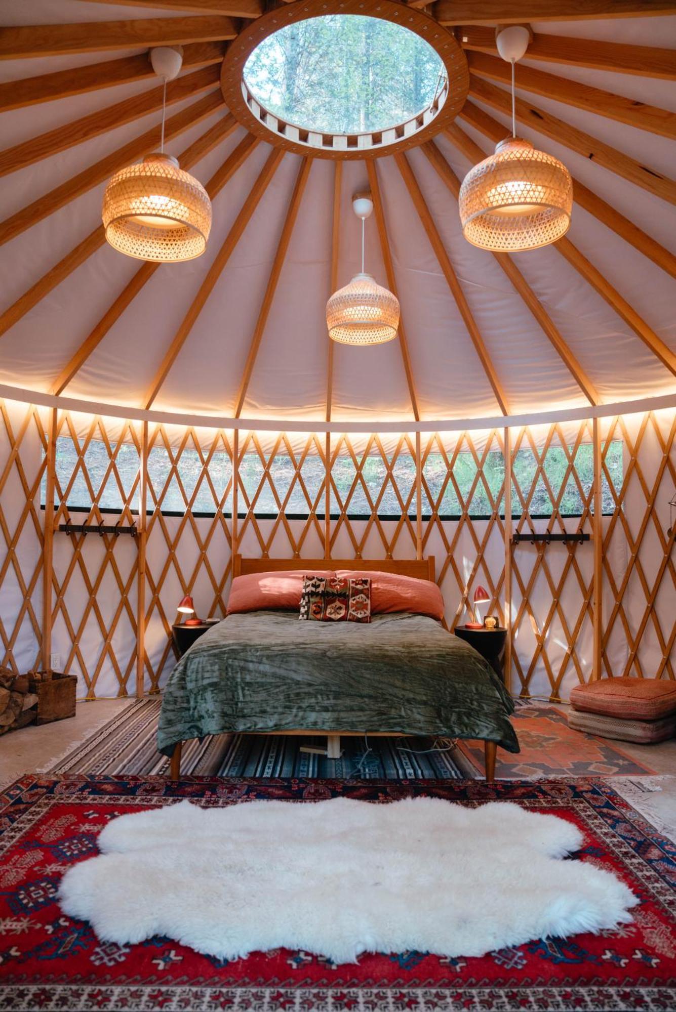 فندق Magical Yurt In The Woods - 2 Miles From Town مدينة نيفادا المظهر الخارجي الصورة